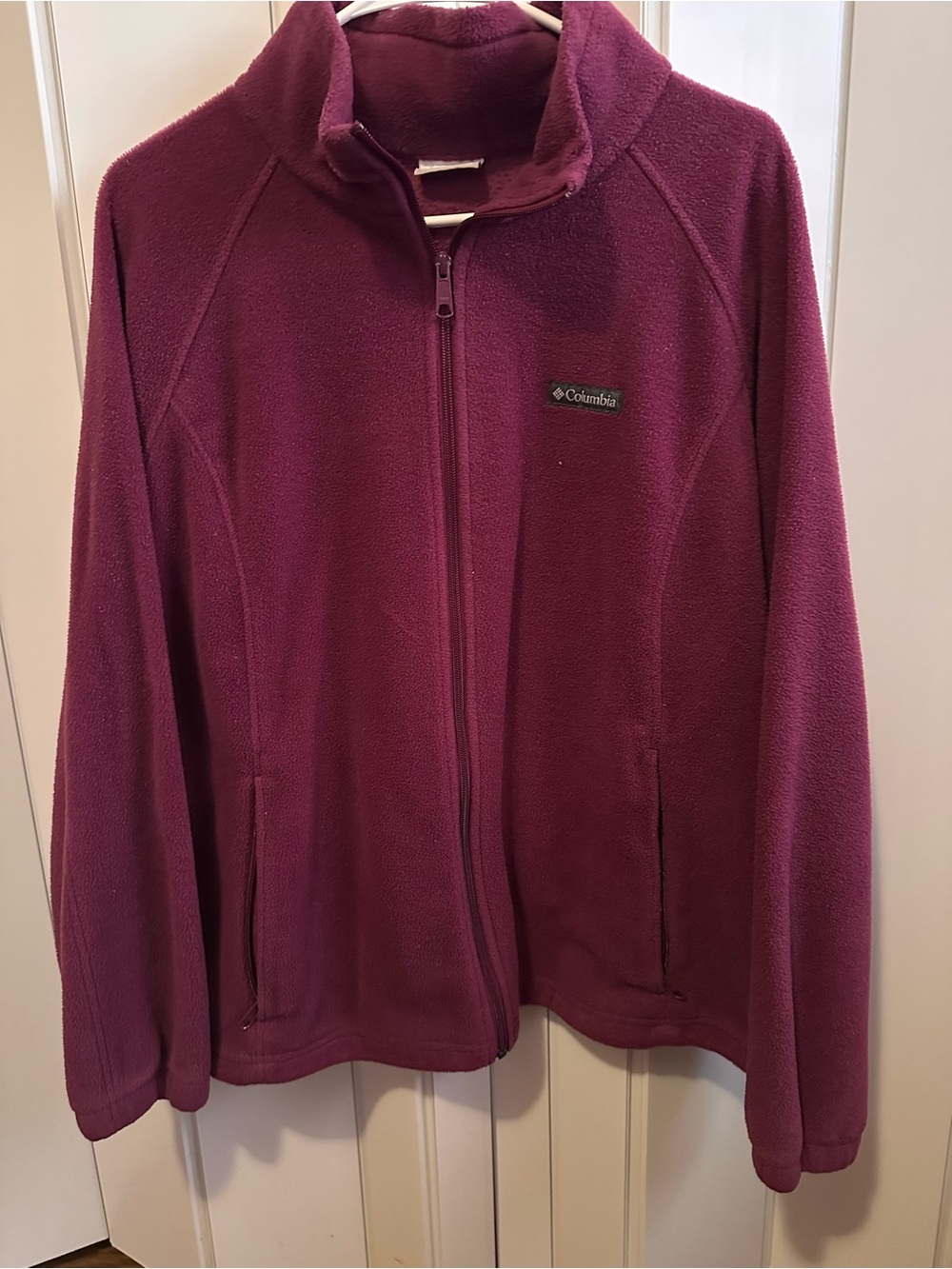 Columbia Women's Plum Full-Zip Teddy Fleece Jacket